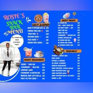 Snack Party Supplies - Colorful Popcorn Bags